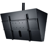 

Peerless DST965 Back-to-Back Ceiling Mount with Media Player Storage for 40-65" Flat Panel Displays