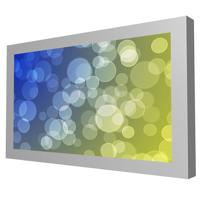 

Peerless Wall Kiosk Landscape Enclosure for 47" Displays, Silver