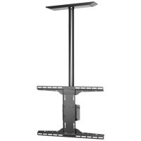 

Peerless PLCM-UNL-CP Straight Column Flat Panel Ceiling Mount for 32-65" LCD And Flat Panel Screens, Black