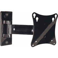 

Peerless PP730 Pro Universal Pivot Wall Mount for 10-22" LCD Screens, Gloss Black
