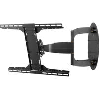 

Peerless SA752PU Smart Mount Universal Articulating Arm Wall Mount for 32-52" Flat Panel Screens, Supports 90lbs, Glossy Black