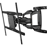 

Peerless SA771PU Universal Articulating Wall Arm for 37" to 71" Flat Panel Screens, 200 lbs Load Capacity, Black, Includes Universal Bracket