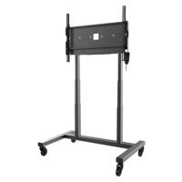 

Peerless SmartMount Motorized Height Adjustable Flat Panel Cart without Rear Enclosure for 42" to 86" Interactive Displays, 280 Lbs Capacity