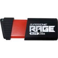 

Patriot Memory Supersonic Rage Elite 256GB USB 3.1 Gen 1 Type-A Capless Flash Drive, 400MB/s Read, 200MB/s Write