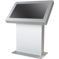

Peerless Landscape Kiosk Enclosure for 49" Displays Between 2" & 3.24" Thick, Silver