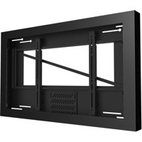 

Peerless Landscape Wall Kiosk Enclosure for 43" Displays up to 3.5" Deep, Gloss Black