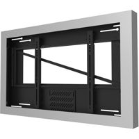 

Peerless Landscape Wall Kiosk Enclosure for 55" Displays up to 3.5" Deep, Silver