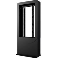

Peerless Totem/Portrait Back-to-Back Kiosk for Two 40" Curve Displays up to 1.81" Deep, Gloss Black