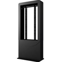 

Peerless Totem/Portrait Back-to-Back Kiosk for Two 46" Curve Displays up to 1.81" Deep, Gloss Black