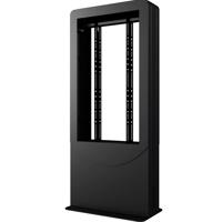 

Peerless Totem/Portrait Back-to-Back Kiosk Enclosure for Two 49" Curve Displays up to 3" Deep, Gloss Black