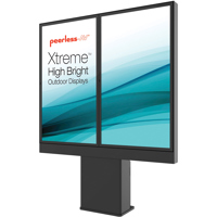

Peerless Outdoor Dual Digital Menu Board for 55" Peerless XHB492 Displays