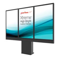

Peerless Outdoor Triple Digital Menu Board for 55" Peerless XHB492 Displays