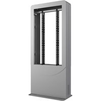 

Peerless Portrait Back-to-Back Kiosk for Two 40" Curve Displays up to 3" Deep, Silver