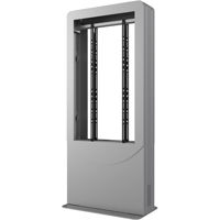 

Peerless Portrait Back-to-Back Kiosk for Two 49" Curve Displays up to 3" Deep, Silver