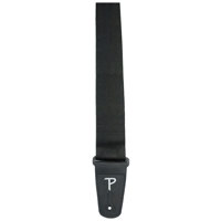 

Perri's Leathers NWS20I 2" Wide Soft Nylon Guitar Strap, Black Poly Pro