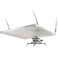 

Peerless PRGS-UNV Precision Gear Projector Mount Kit, Includes CMJ455 Suspended Ceiling Plate , 3' Drop Tie Wire, Turn Buckles, Fasteners, White