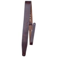 

Perri's Leathers SP25S 2.5" Wide Soft Leather Guitar Strap, Brown