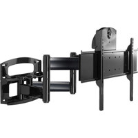 

Peerless Articulating Dual-Arm with Vertical Adjustment for 42" to 65" Plasma & LCD Flat Panel Screens, 200lbs Load Capacity, High Gloss Black