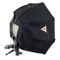 

Photoflex FV-SODXS222KT Octodome nxt: Extra Small Kit with Octoconnector, Shoe Mount, Heavy Duty Aluminum Swivel