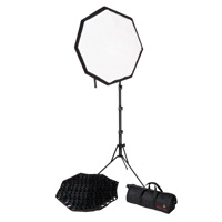 

Photoflex RapiDome - Collapsible Softbox for Speedlights with Grid & Light Stand