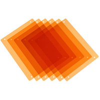 

Pag light Half CT Orange Filter Kit, with 6 Filters, for the light Filter Holder