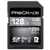 

Prograde Digital 128GB SDXC UHS-II U3 Class 10 V90 Cobalt Memory Card, 300MB/s Read, 250MB/s Write