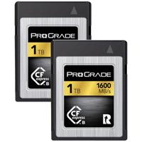 

Prograde Digital 1TB CFexpress Type-B 2.0 Gold Memory Card, 1600MB/s Read, 1000MB/s Write, 2-Pack