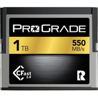 

Prograde Digital 1TB CFast 2.0 Memory Card, 550 MB/s Read, 450 MB/s Write