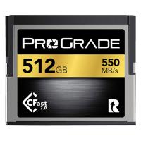 

Prograde Digital 512GB CFast 2.0 Memory Card, 550MB/s Read, 450MB/s Write