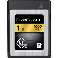 

Prograde Digital 1TB CFexpress Type-B 2.0 Gold Memory Card, 1600MB/s Read, 1000MB/s Write