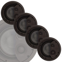 

PHASE TECH CI7.3X 8" 3-Way In-Ceiling Speaker with Micro-Flange Grille, Master Pack - 4 Units