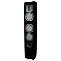 

PHASE TECH PC9.5 4-Way Bookshelf Speaker, Black