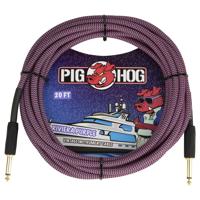 

Pig Hog "Riviera Purple" Instrument Cable, Straight to Straight, 20'