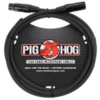 

Pig Hog 6' 8mm XLR Microphone Cable - 3 Pin XLR Male to 3 Pin XLR Female