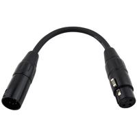 

Pig Hog 6" 5-Pin Male to 3-Pin Female XLR DMX Adapter