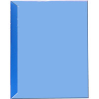 

Pioneer Photo Album Space Saver Pocket Bound Photo Album, Solid Color Covers with Clear Pocket, Holds 72 4x6" Photos, 2 Per Page. Color: Blue.