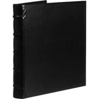 

Pioneer Photo Album Sewn Bonded Leather BookBound Bi-Directional Photo Album, Holds 200 5x7" Photos, 2 Per Page. Color: Black.