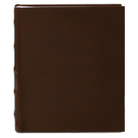 

Pioneer Photo Album Sewn Bonded Leather BookBound Bi-Directional Photo Album, Holds 200 5x7" Photos, 2 Per Page. Color: Brown.