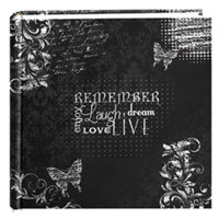 

Pioneer Photo Album Designer Chalkboard Designer Memo Album, Holds 200 4x6" Photos, 2 Per Page, Design: Remember