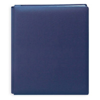 

Pioneer Photo Album Memory Book, 12x15" Deluxe E-Z Load Scrapbook with 10 Archival Pages & Inserts, Color: Navy Blue.