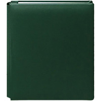 

Pioneer Photo Album Memory Book, 8-1/2x11" Deluxe E-Z Load Scrapbook with 10 Archival Pages & Inserts, Color: Sherwood Green.