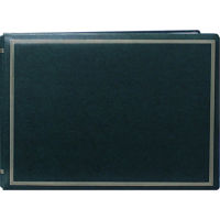 

Pioneer Photo Album Largest Post Bound, Magnetic Page Photo Album with Solid Color Covers & Gold Trim, Holds 20 12x14.25" Photos, 10 Sheets (20 Sides) 1 Per Page, Color: Hunter Green