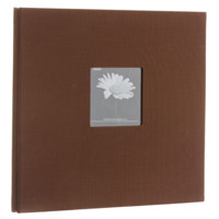 

Pioneer Photo Album Memory Book, 12x12" E-Z Load Scrapbook with 10 Archival Pages & Inserts. Color Chocolate Bwn,
