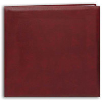 

Pioneer Photo Album Memory Book, 12x12" E-Z Load Scrapbook with 10 Archival Pages & Inserts. Burgundy Covers