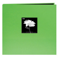 

Pioneer Photo Album Memory Book, 12x12" E-Z Load Scrapbook with 10 Archival Pages & Inserts. Color Citrus Green,
