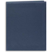 

Pioneer Photo Album Family Memory Album with Solid Color Cover, 8.5x11" Scrapbook with 10 E-Z Load Archival Pages & Inserts, Bay Blue Covers