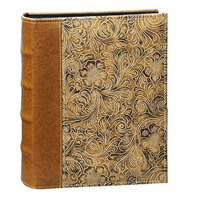 

Pioneer Photo Album Normandy Series, Bound Photo Album with Designer Color Covers, Holds 208 4x6" Photos, 2 Per Page, Color: Tan.