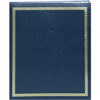

Pioneer Photo Album Jumbo Family Memory Album, 11x14" Scrapbook with 50 Archival Buff Colored Pages, Navy Blue Covers