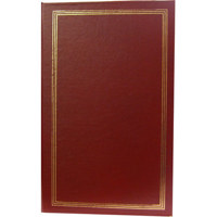 

Pioneer Photo Album Classic 3 Ring Photo Album with Solid Color Covers, Holds 204 4x6" Photos, 3 Per Page, Color: Burgundy.