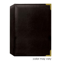 

Pioneer Photo Album Oxford Bound Photo Album, Sewn Leatherette Covers with Brass Accent Corners, Holds 208 4x6" Photos, 2 Per Page (Assorted)
